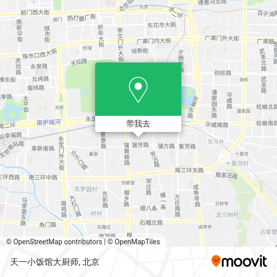 天一小饭馆大厨师地图