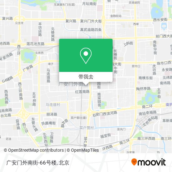广安门外南街-66号楼地图