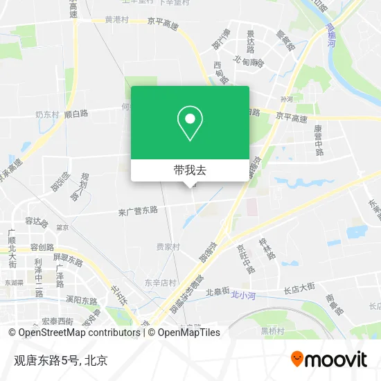 观唐东路5号地图