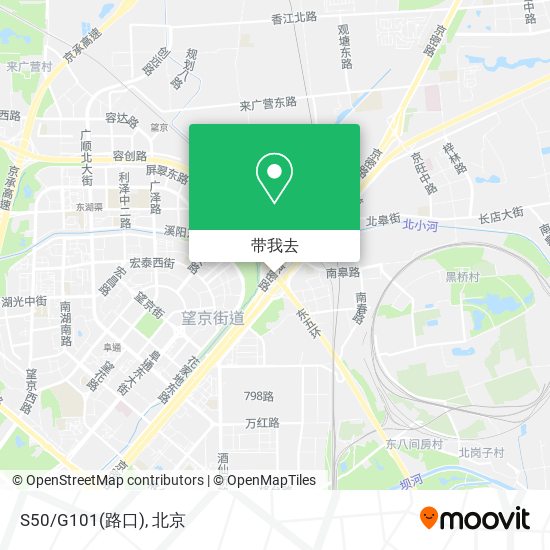S50/G101(路口)地图