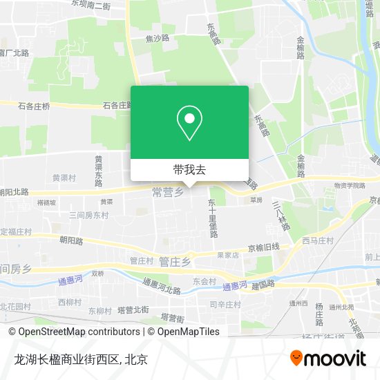 龙湖长楹商业街西区地图
