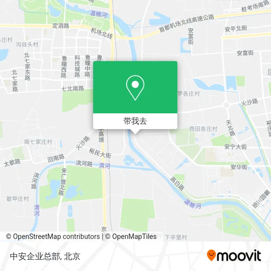 中安企业总部地图