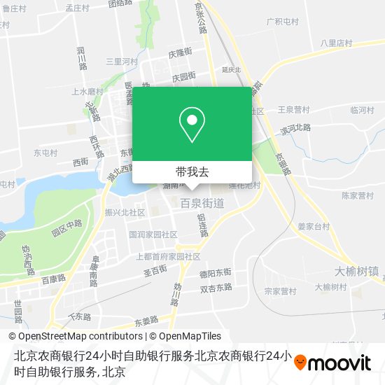 北京农商银行24小时自助银行服务北京农商银行24小时自助银行服务地图