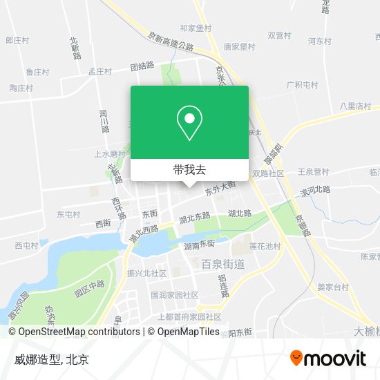 威娜造型地图