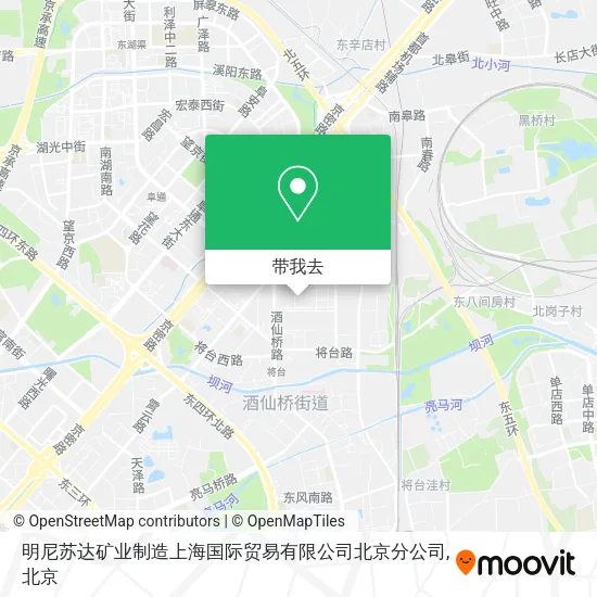 明尼苏达矿业制造上海国际贸易有限公司北京分公司地图
