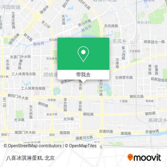 八喜冰淇淋蛋糕地图
