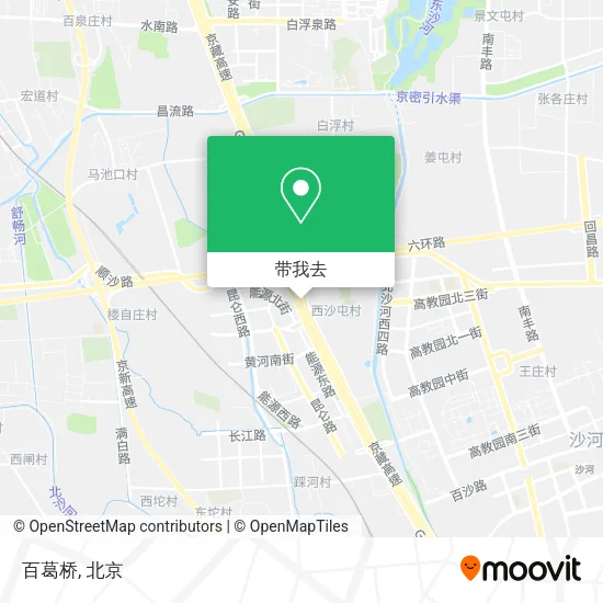 百葛桥地图
