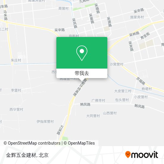 金辉五金建材地图