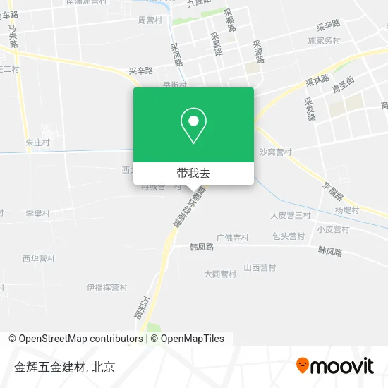 金辉五金建材地图
