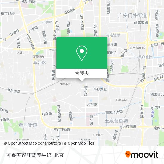 可睿美容汗蒸养生馆地图