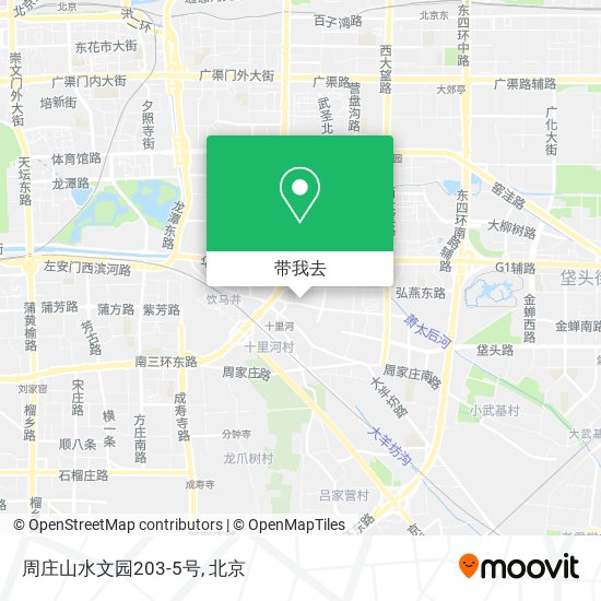 周庄山水文园203-5号地图