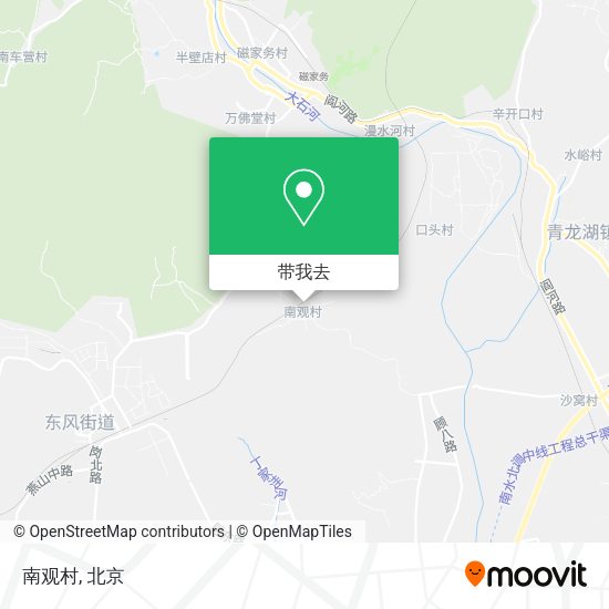 南观村地图