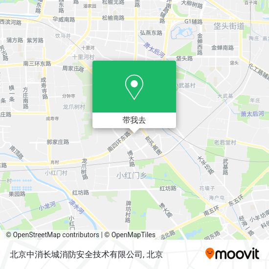 北京中消长城消防安全技术有限公司地图