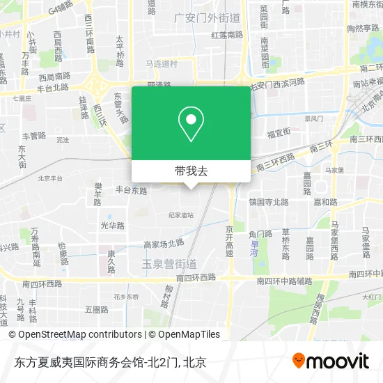 东方夏威夷国际商务会馆-北2门地图