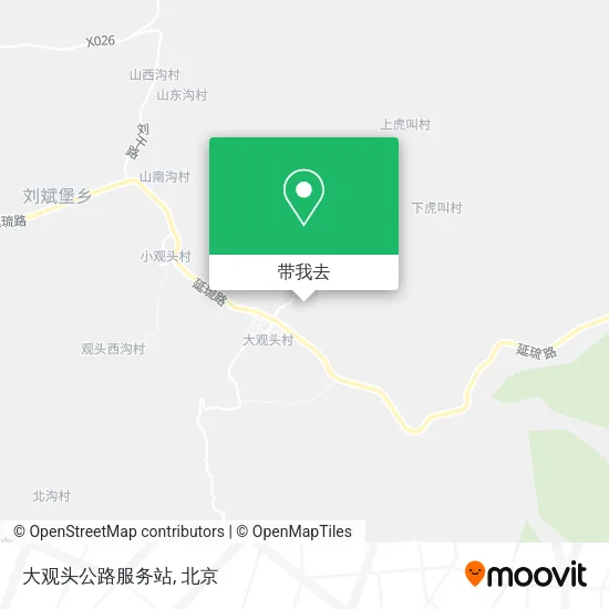 大观头公路服务站地图