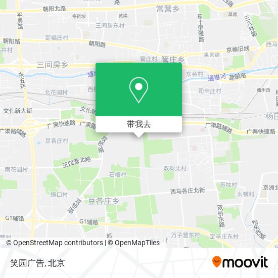 笑园广告地图
