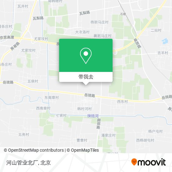 河山管业北厂地图