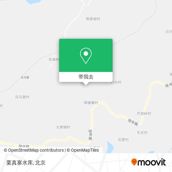 栗真寨水库地图
