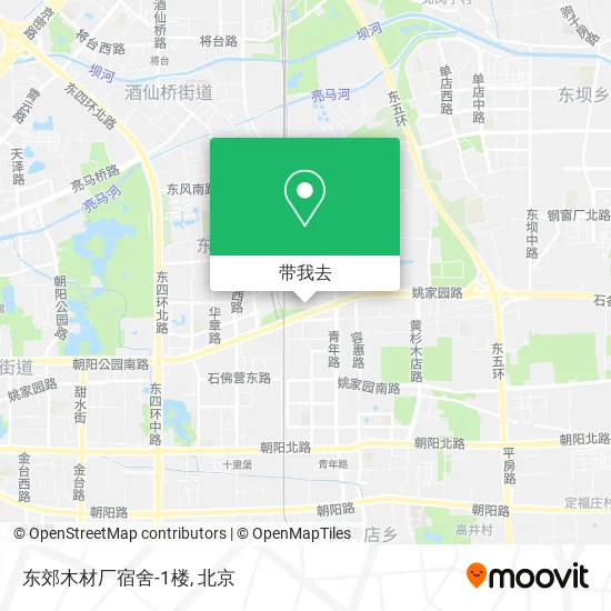 东郊木材厂宿舍-1楼地图
