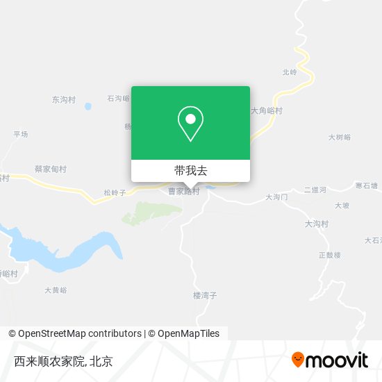 西来顺农家院地图