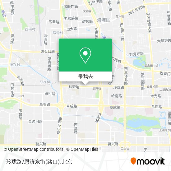 玲珑路/恩济东街(路口)地图