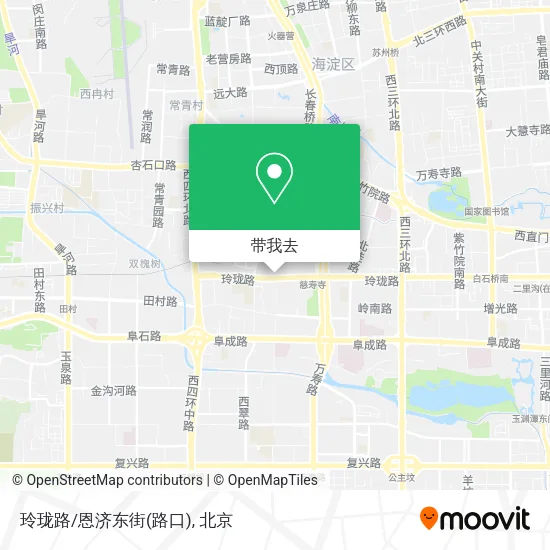 玲珑路/恩济东街(路口)地图