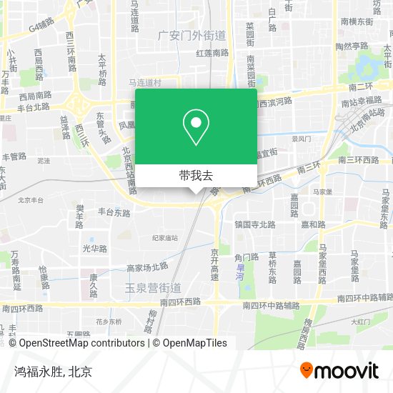 鸿福永胜地图