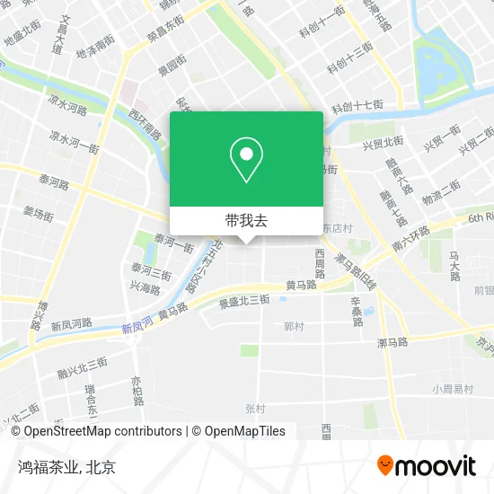 鸿福茶业地图