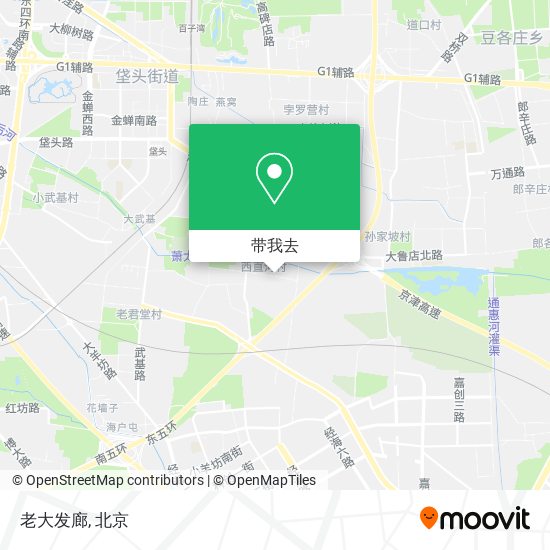 老大发廊地图