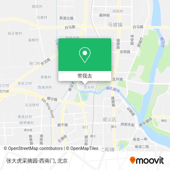张大虎采摘园-西南门地图