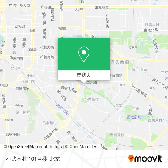 小武基村-101号楼地图