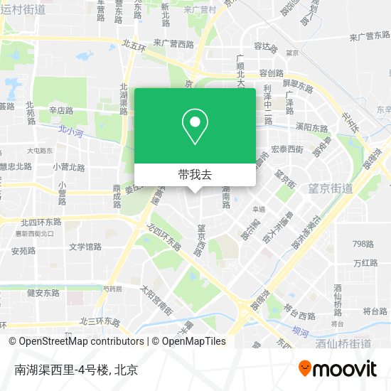 南湖渠西里-4号楼地图