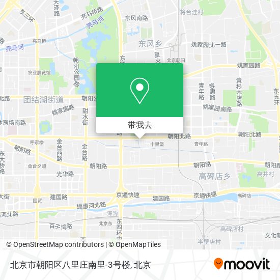 北京市朝阳区八里庄南里-3号楼地图