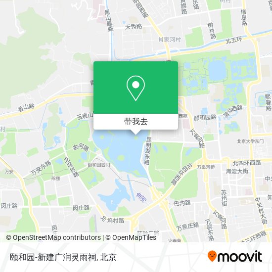 颐和园-新建广润灵雨祠地图