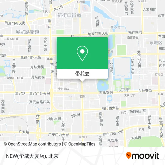 NEW(华威大厦店)地图