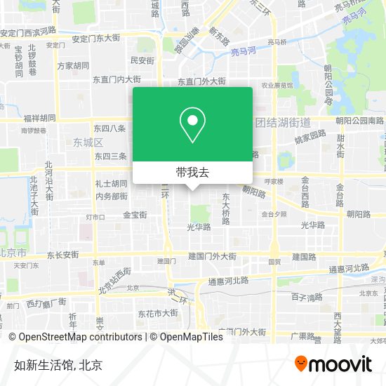 如新生活馆地图