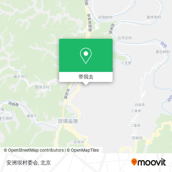 安洲坝村委会地图