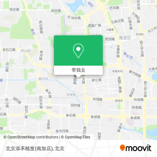 北京添禾植发(南加店)地图