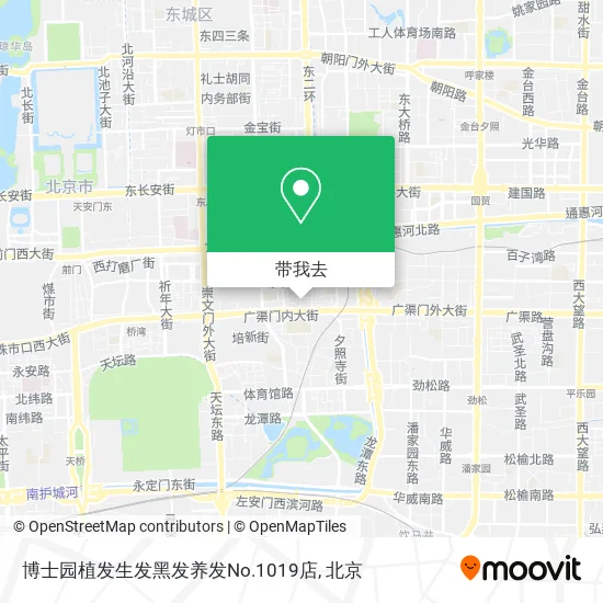 博士园植发生发黑发养发No.1019店地图