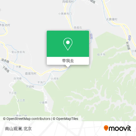 南山观澜地图
