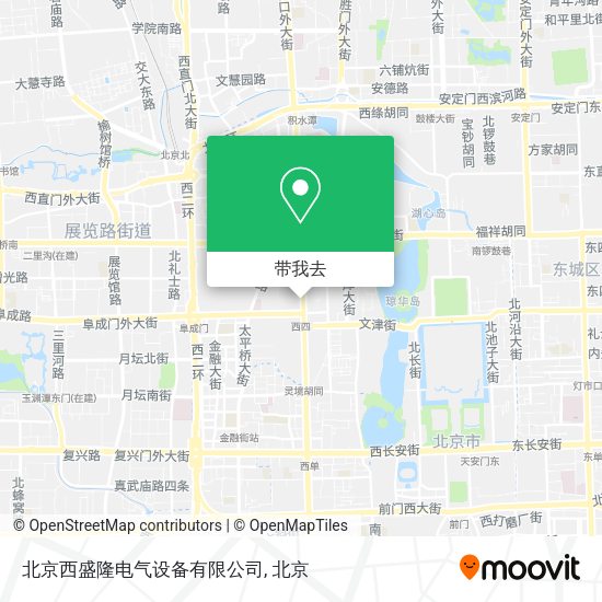 北京西盛隆电气设备有限公司地图