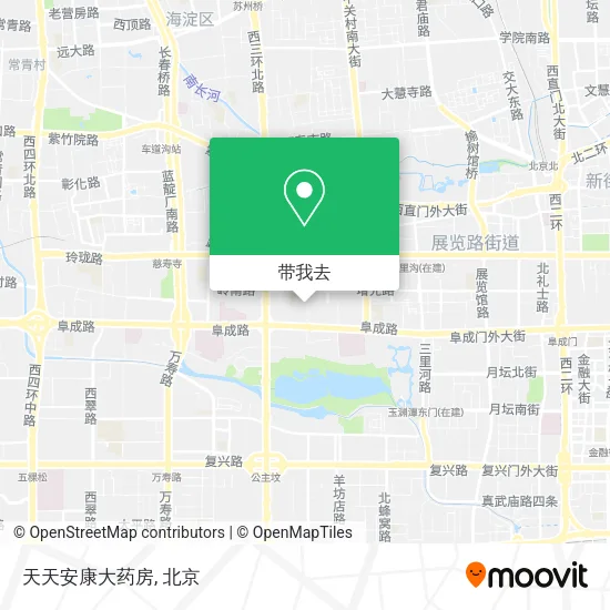 天天安康大药房地图
