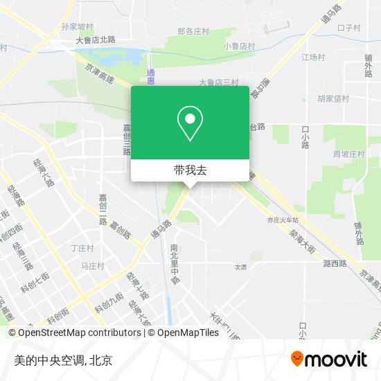 美的中央空调地图