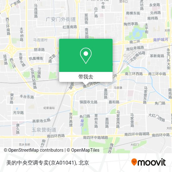 美的中央空调专卖(京A01041)地图