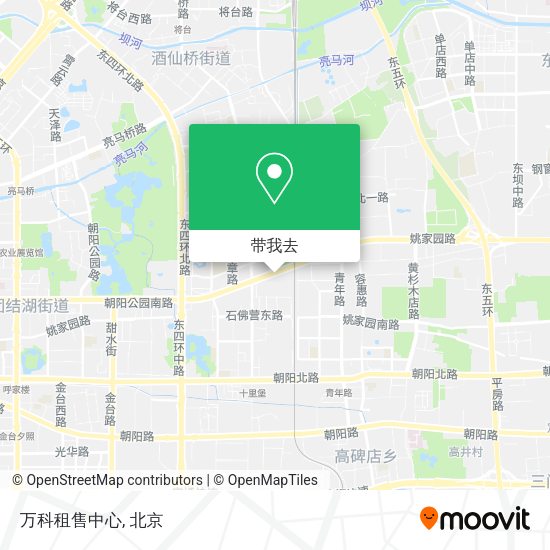 万科租售中心地图