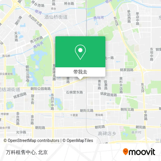 万科租售中心地图