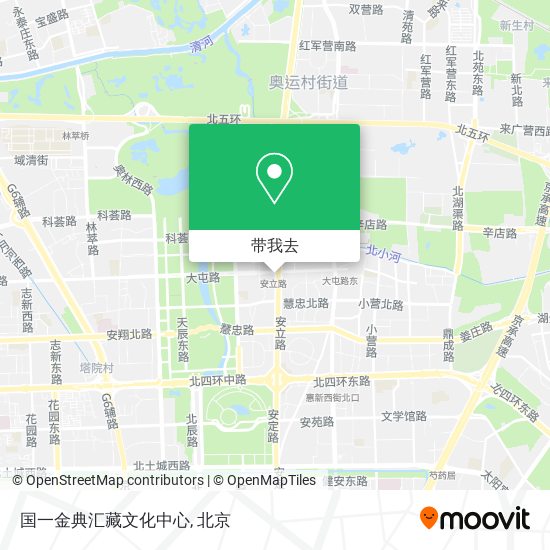 国一金典汇藏文化中心地图