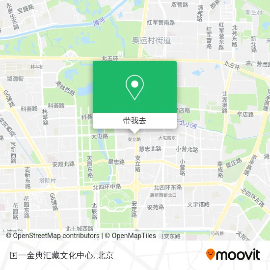 国一金典汇藏文化中心地图