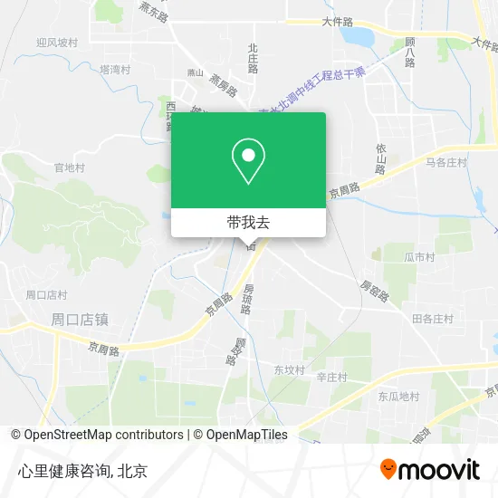心里健康咨询地图