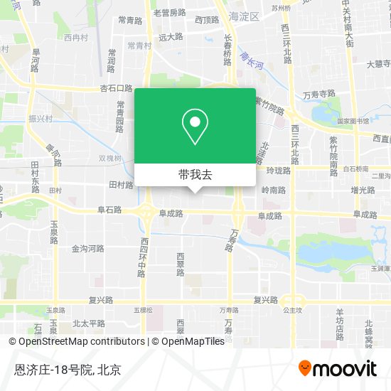 恩济庄-18号院地图